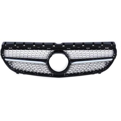 Front Racing Billet Bumper Grille Upper Cover For Mercedes-Benz Class B (W246) 2015