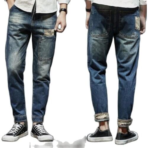 SHIERXI Loose Jeans For Men