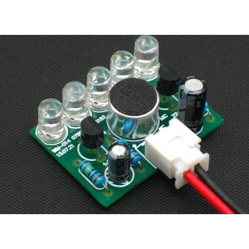 LED voice melody lamp soldering kits Electronic diy kits for Beginners