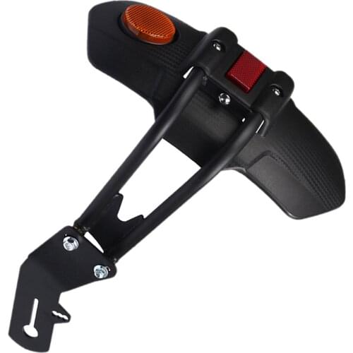 Motorcycle Rear Mudguard w/ Support Bracket for KAWASAKI X300 1000 650 2007-2015