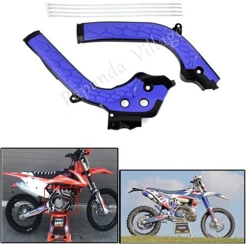 Motocross ABS Plastic Frame Guard Protector Cover for SX125 250 SXF250 350 450 TE125 250 300 FC FE 250 350 450 16-18