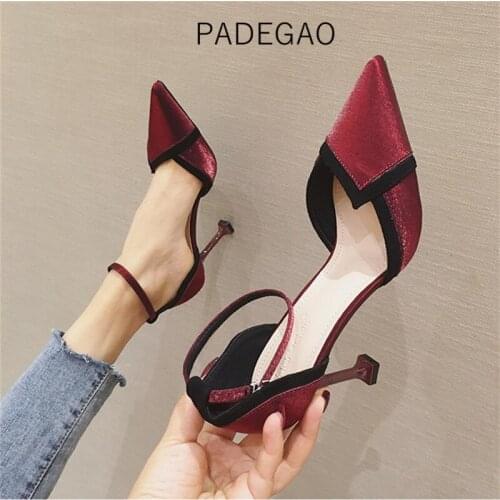 Womens Shoes 2020 High Heels Fashion Shoes Woman Casual Korean Elegant Ladies Shoes