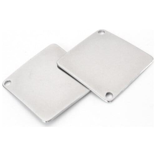 10pcs/lot 29mm square Connector Metal Alloy Pendant For DIY bracelet Jewelry Making dfgt4