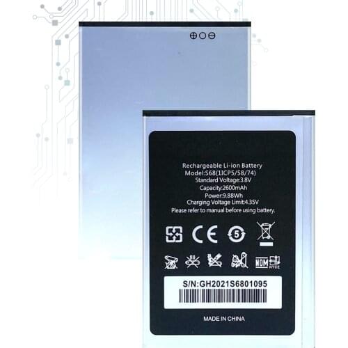 Battery 2600mAh For OUKITEL S68 / C16 Pro C16Pro