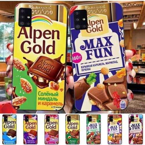 Alpen gold chocolate Phone Case For Samsung Galaxy A7 8 2018 6 8 Plus A9 2018 A10 20 30 40 50 70