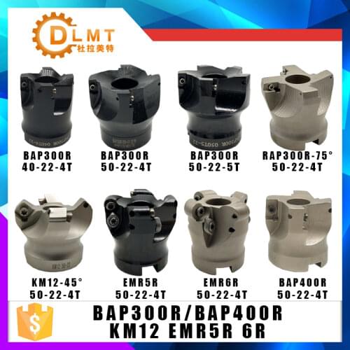 BAP400R BAP300R EMR5R EMRW6R KM12 RAP300R 40 50 22 4T 5T 6TMilling holder For Milling cutter Machine