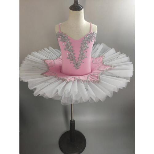 Children Ballet Dance Dress Girl Ballet Tutu Child Ballet Leotards for Kids Swan Lake Dance Costume Princess Dance Wear 90