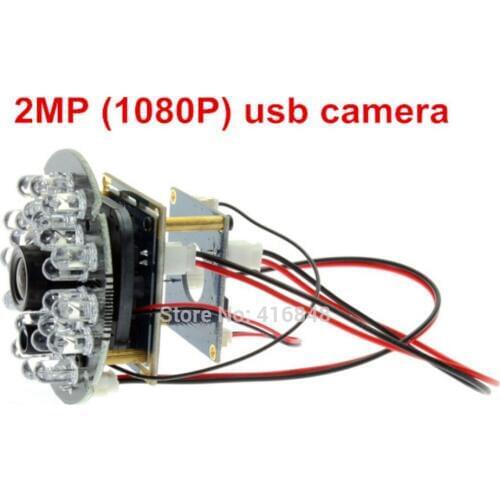 IR cut & IR LED board Night vision 2MP 1920X1080 1/2.7" CMOS OV2710 full hd USB camera module for industrial field