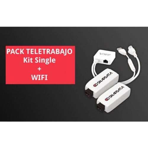 ACTELSER Pack teleworking Kit Single Snap Data + WiFi module