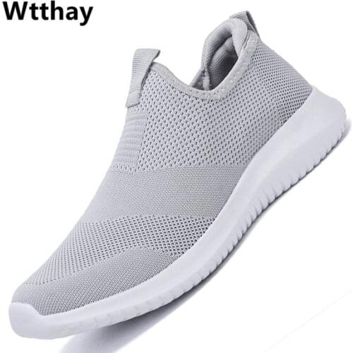 Summer Men Sneakers Slip on Men Casual Shoes Lightweight Comfortable Breathable Couple Walking Shoes Trainers Feminino Zapatos