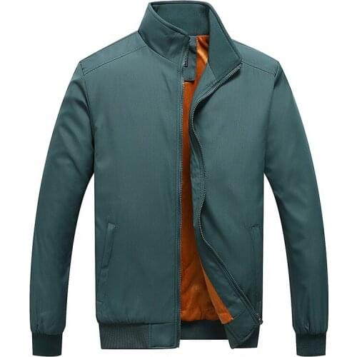 Men Brand Jackets and Coats M-4Xl New Mens Autumn Winter Thick Fleece Jacket Fashion Slim Fit Male Solid Outwear Windproof