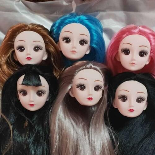 New Arrival 30cm Doll 6 Types for Choose 1/6 Bjd Doll with 3D Eyes Naked Baby Head + Body Baby Doll Toys for Children Girls