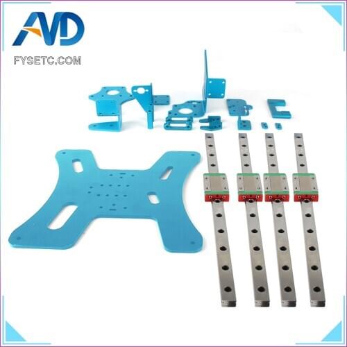 NEW BLV Ender 3 Pro 3d printer upgrade kit including X/Ybelts screws and aluminum plates Linear Rail optional