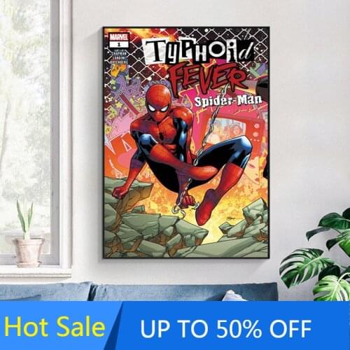 Marvel Canvas Painting Comics Posters and Prints Superhero Character on The Wall Art Prints Anime Picture Childrens Room Decor