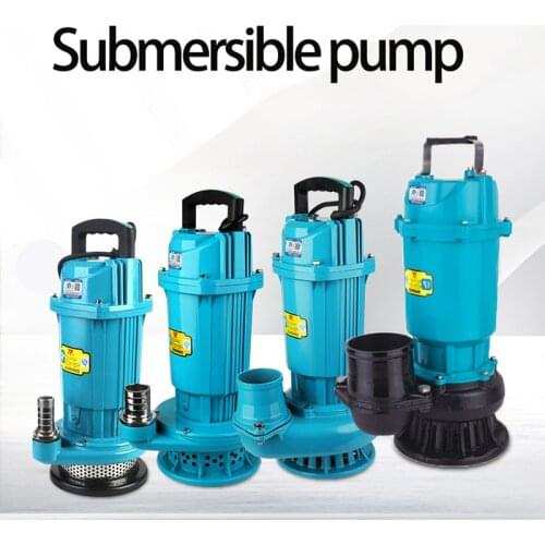 QDX submersible pump Household pumps Small 220v High-lift agricultural irrigation sewage Sewage pump