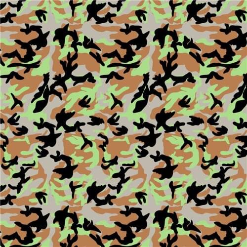 Satin cotton fabric custom cute leopard pattern dress polyester fabric chrysanthemum flower DIY sewing patchwork DZNZ01