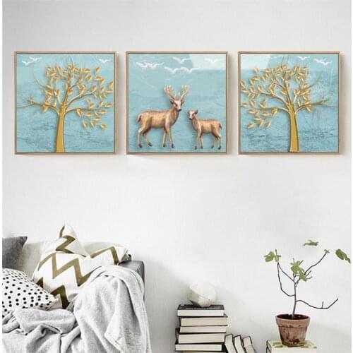 Muraux Moderne Na Sciane Schilderij Obrazy Schilderen Op Nummer And Print Poster Art Painting Wall Picture For Living Room