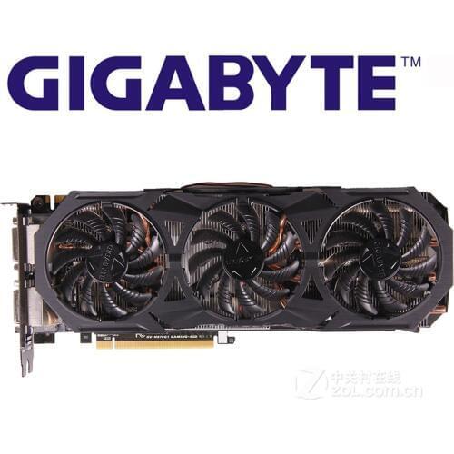 GIGABYTE GTX 970 4GB Graphics Cards GDDR5 256 Bit GPU Video Card for nVIDIA Geforce GTX970 GTX970-4GB Map Hdmi Dvi Cards Used