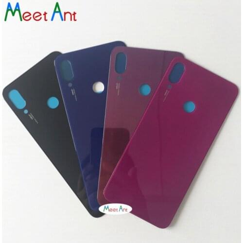 Replacement high quality For Xiaomi Redmi Note 7 / Note 7 Pro Back Housing Battery Cover Door Rear Cover Glass with Adhesive