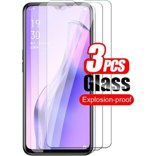 3pcs Protective Glass For Oppo A31 Glass Screen Protector For Oppo A31 2020 A 31 Oppoa31 Tempered Glass Safety Armor Phone Film