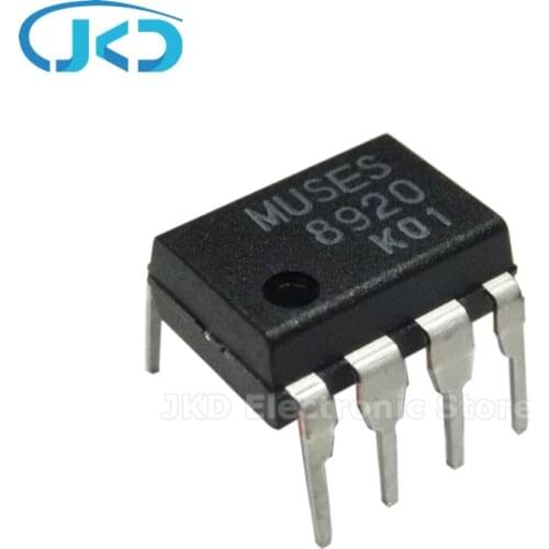 1pcs MUSES8920 DIP-8 DIP 100% New and Original JRC