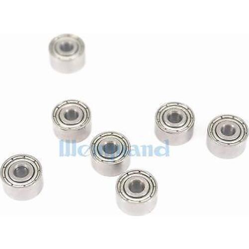 10)602XZZ 2.5x8x4mm ABEC1 Thin-wall Shielded Deep Groove Ball Bearing