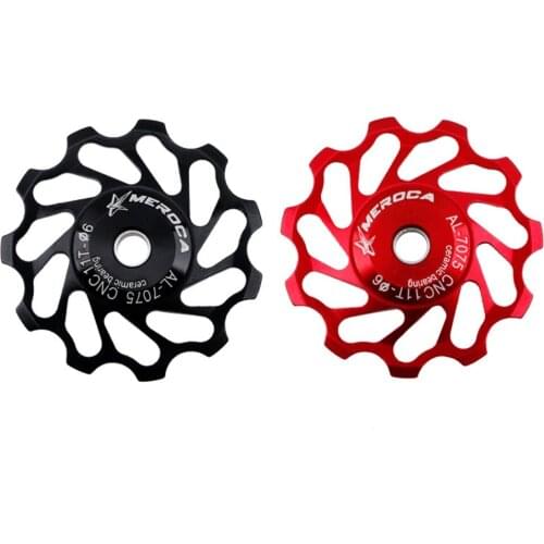 13T Ceramic Perrin Rear Derailleur Guide Wheel Bicycle Rear Derailleur Bike Repair Tools Mtb Bike Transmission Rear Freewheel
