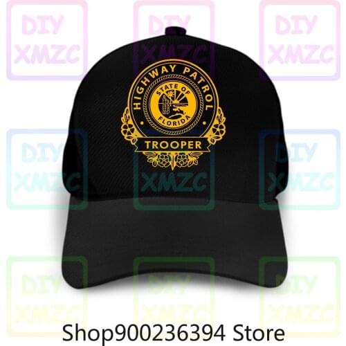 2019 New Fashion Baseball Cap Florida Highway Patrol Motorcycle Police Unit Department Hatss