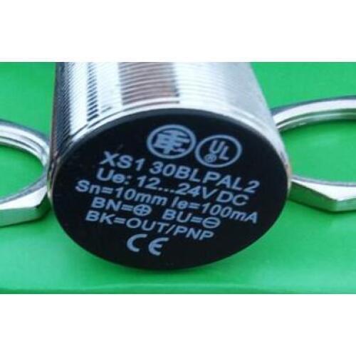 Free Shipping 2pcs/LOT New Switch XS130BLPAL2 inductive sensor DC three wire PNP normally open