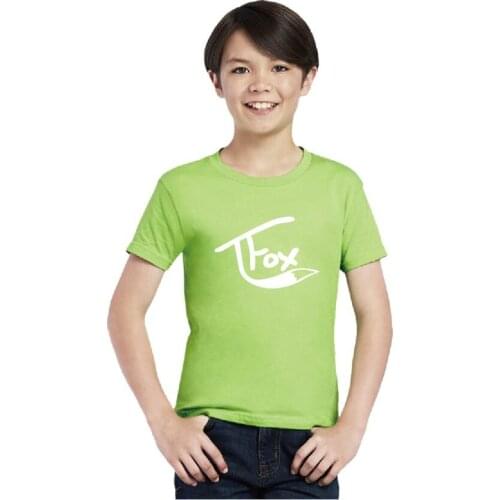 Kids Fox Inspired T Shirt Summer Cotton Tee Top Warefare Ghosts Boys Girls Birthday Gift Tee Shirt