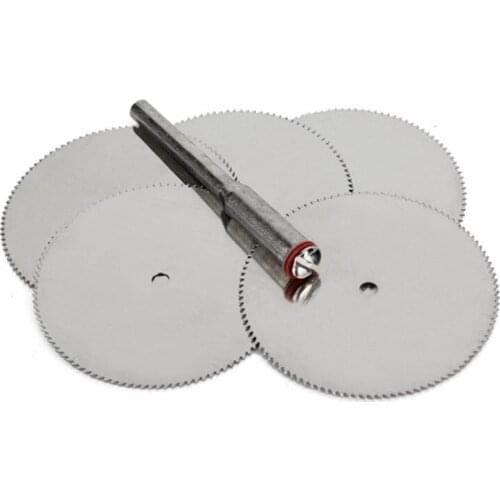 6Pcs 32mm Wood Cutting Disc Electric Rotary Tool Circular Saw Blade Dremel Cutting Tools For Woodworking Tool Dremel Accessories