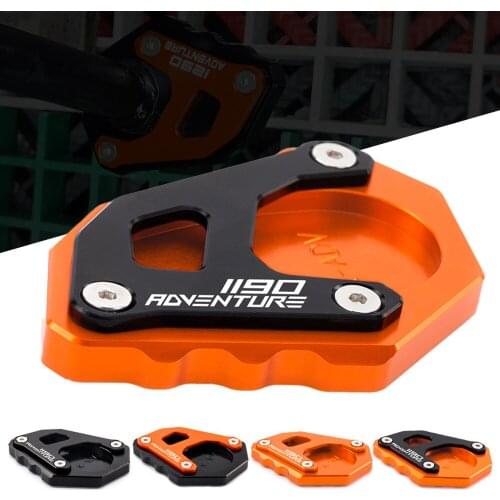 For Adventure 1290 1050 1090 1190 Adv Super Motorcycle Accessories CNC Kickstand Foot Side Stand Extension Pad Support Plate