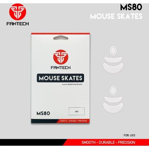 FANTECH MS80 2 sets/pack Mouse Skates 0.8MM And Teflon Mouse Feet For FANTECH XD3