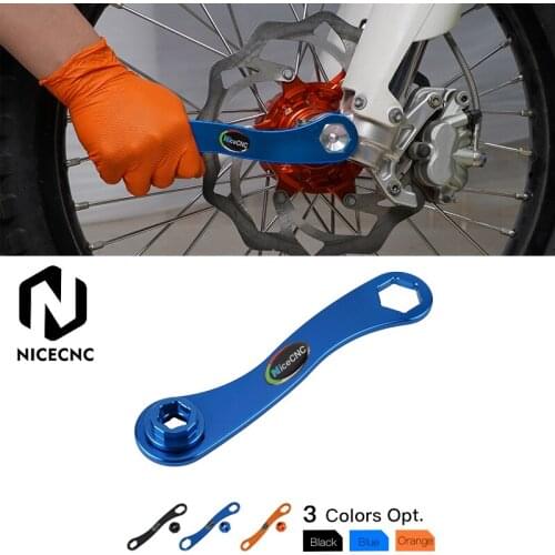 Front Rear Wheel Axle Wrench Spanner for Husqvarna 125-701 TE FE TC FC TX FX 2014-2021 For HUSABERG 125-501 TE FE 2009-2014