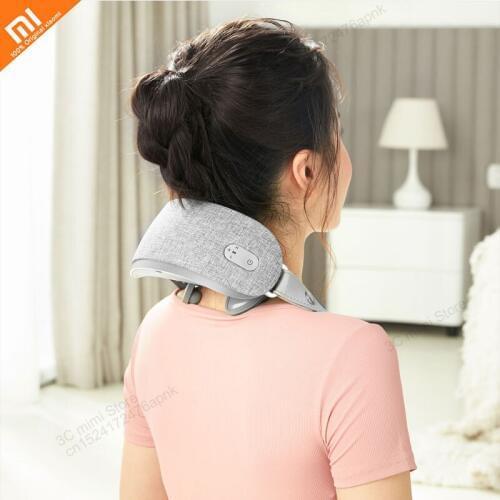 Youpin mijia neck kneading massage instrument warm physiotherapy wireless portable three massage mode smart massage instrument