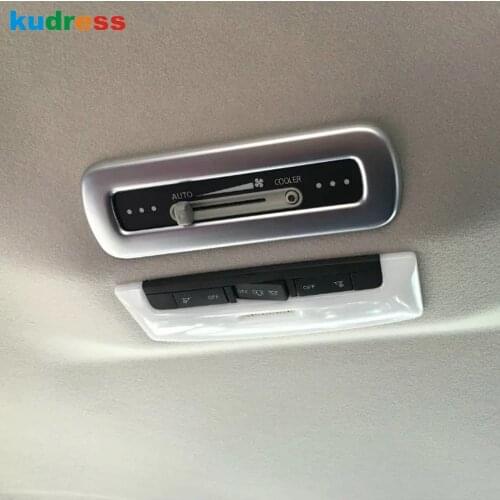 For Nissan Serena C27 2016-2018 2019 ABS Matte Car Air Conditioning Switch Knob Cover AC Heat Control Decorative Accessories