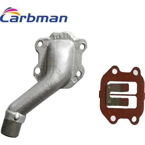 Carbman New Reed Intake Manifold Pipe Valve Plate Set For Yamaha PW 50 PW50 1981-2009 Dirt Bike
