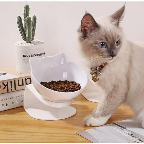 Non-Slip Double Cat Bowl Dog Bowl With Stand Pet Feeding Cat Water Bowl For Cats Food Pet Bowls For Dogs Feeder Product Supplies