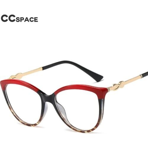 48179 Cat Eye Plastic Titanium Anti-blue light Glasses Frames Men Women Optical Fashion Computer Glasses