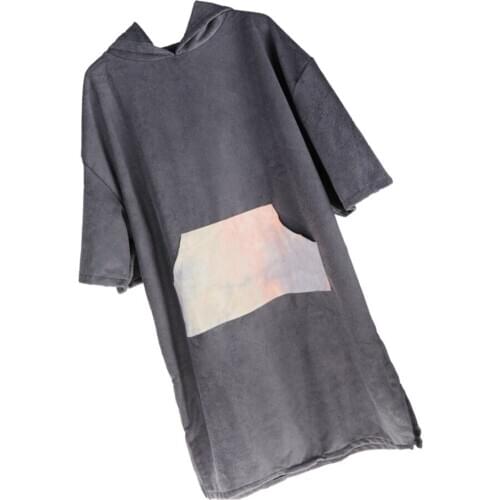 Changing Bath Robe Water Absorbent Swimming Pool Robe for