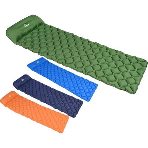 WIDESEA Camping Sleeping Pad Inflatable Most Comfortable Camping Mattress with Pillow Tent Backpacking
