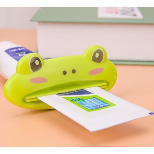 1pcs Cute Cartoon Animal Bathroom Toothpaste Squeezer Home Tube Rolling Holder multifunction Easy Cartoon Toothpaste Dispenser