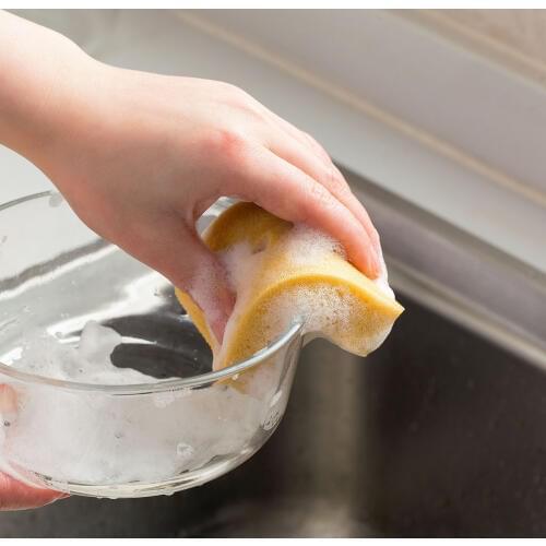 12PCS Combination Double-sided Magic Sponge For Washing Dishes Kitchen Scouring Pad Decontamination Cleaning Brush Supplies