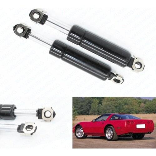 2pcs Fits for Chevrolet Corvette Hatchback 1984-1988 6.38 inch Auto Front Hood Auto Gas Charged Spring Struts Prop Lift Support