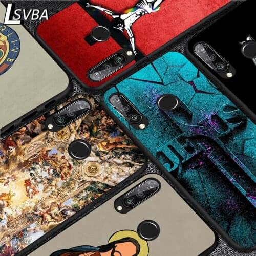 Faith Jesus God cross For Huawei Y9S Y8S Y6S Y9A Y7A Y8P Y7P Y5P Y6P Y7 Y6 Y5 Pro Prime 2020 2019 Black Soft Phone Case