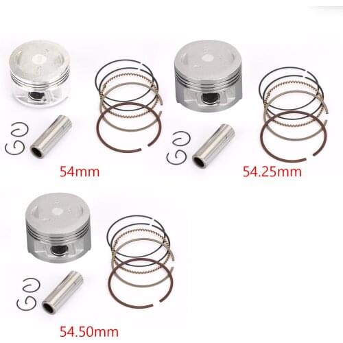 Areyourshop Piston Ring Pin Clip Kit For Yamaha TTR125 TTR125L TTR125E TTR125LE 2000-2007 5VL-E1631-00-00 5HP-11638-00-00 Motor