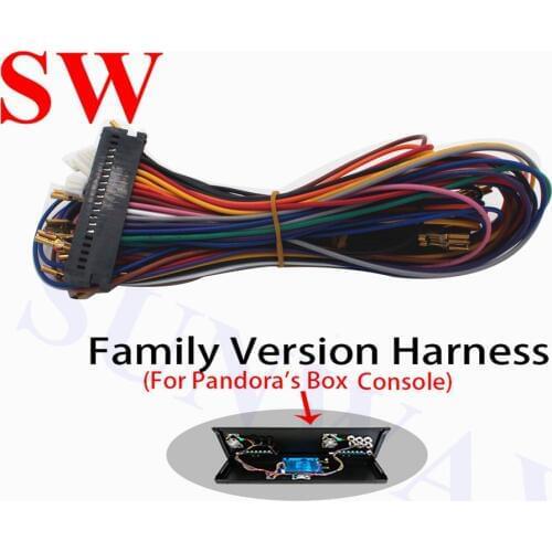 Console cable For Pandoras Box Console arcade cabinet 1299 in 1 game box Pandora Box 5 Family Version wire harness