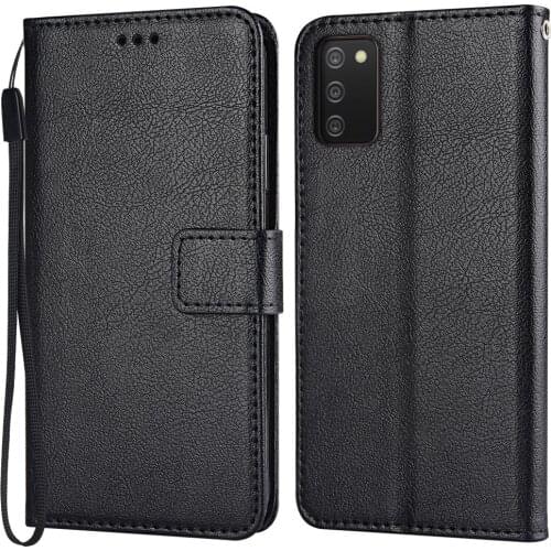 Flip Leather Case for Samsung Galaxy A02s A025F SM-A025FDS 6.5'' Vintage Wallet Phone Case for Galaxy A02s A02S Funda Cover