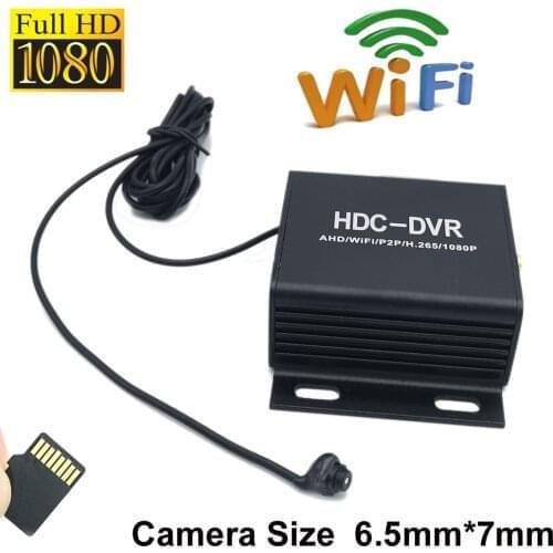 6.5mm Wireless Mini Camera Wifi HDC DVR Kits 720P Mini AHD Security Indoor Small P2P Remote View RTSP Surveillance Video Camera