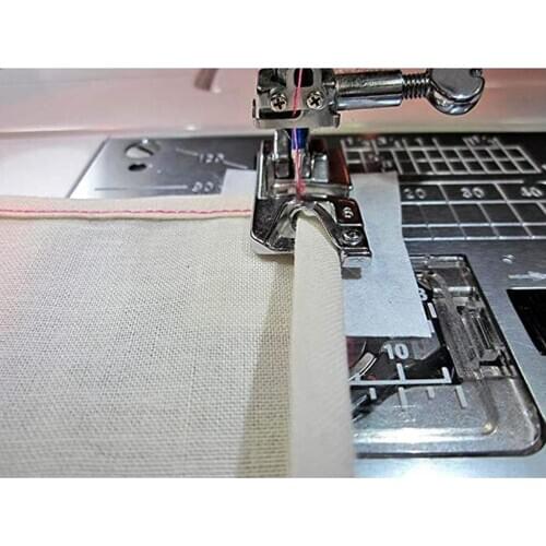 3Pcs Hem Foot, Narrow Rolled Hem Foot Sewing Machine Hemmer Presser Foot Set Suitable for Home Sewing Machines with Storage Box